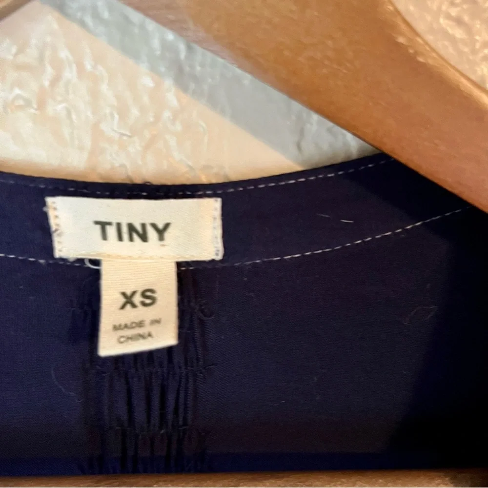 Anthropologie Tiny Embroidered Front Button Tunic Belted Dress Size XS - Picture 7 of 10